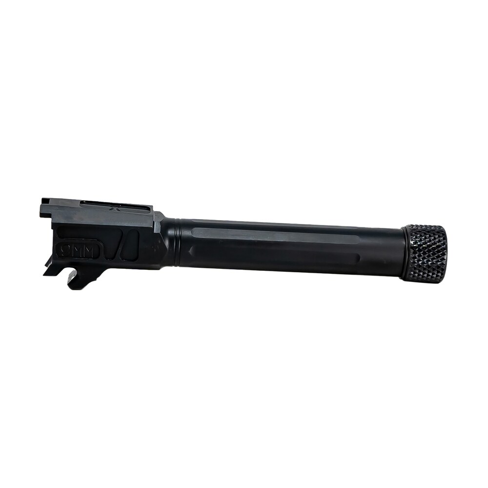 faxon firearms 365b910nxsoqt match series 9mm luger fluted threaded black nitride stainless steel, fits sig p365 xl Faxon Firearms 365B910NXSOQT Match Series 9mm Luger Fluted Threaded Black Nitride Stainless Sports South item 169233