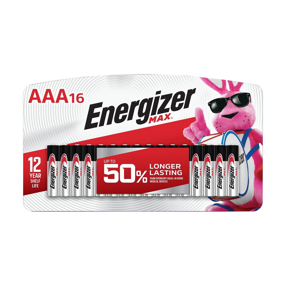 energizer e92lp16f3 aaa max black/silver 1.5v alkaline qty (16) single pack Energizer E92LP16F3 AAA Max Black/Silver 1.5V Alkaline Qty (16) Single Pack Sports South item 169589