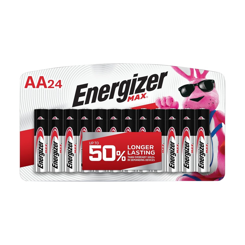 energizer e91bp24v1 aa max silver 1.5v alkaline, qty (24) single pack Energizer E91BP24V1 AA Max Silver 1.5V Alkaline, Qty (24) Single Pack Sports South item 169590