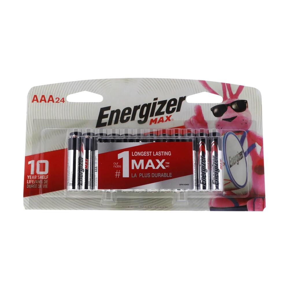 energizer e92bp24e4 aaa max black/silver 1.5v alkaline qty (24) single pack Energizer E92BP24E4 AAA Max Black/Silver 1.5V Alkaline Qty (24) Single Pack Sports South item 169591