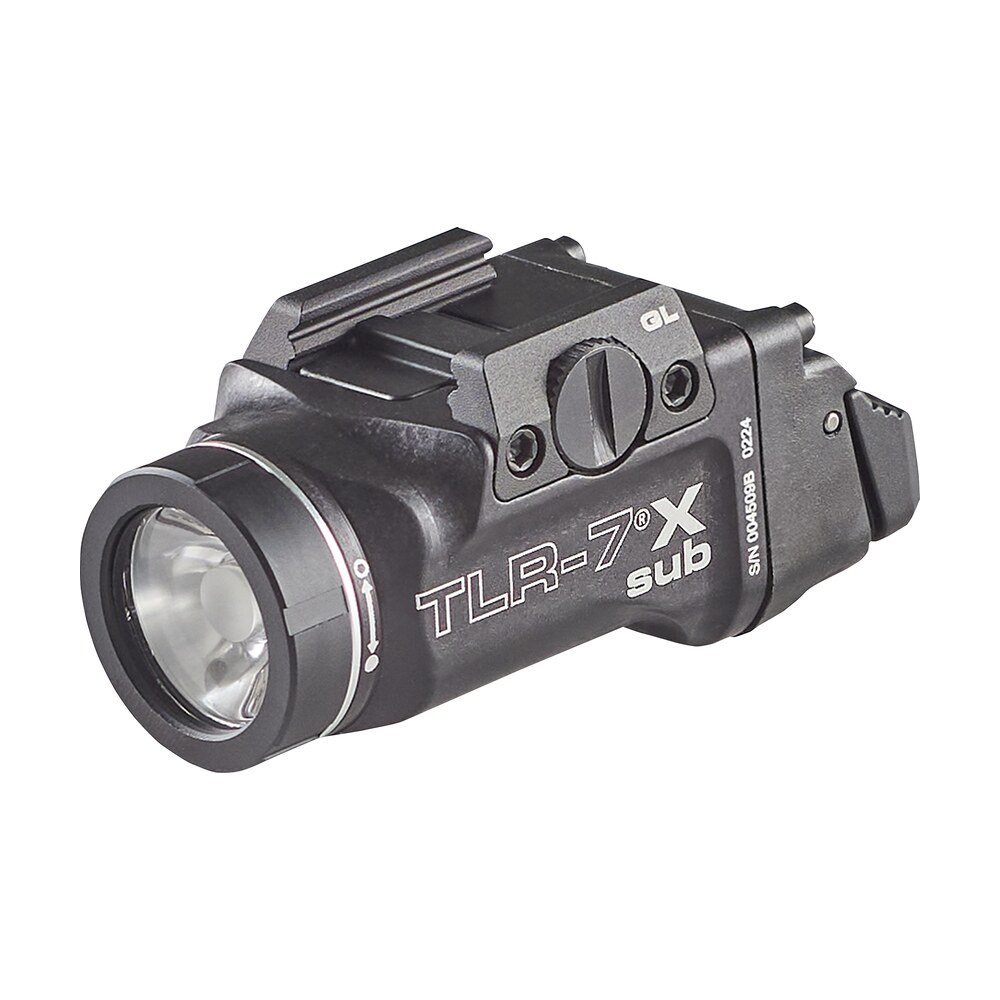 streamlight 69405 tlr 7 x sub usb black anodized 500 lumens white led glock 43x mos/48 mos/43x/48 Streamlight 69405 TLR-7 X Sub USB Black Anodized 500 Lumens White LED Glock 43X MOS/48 Sports South item 169603