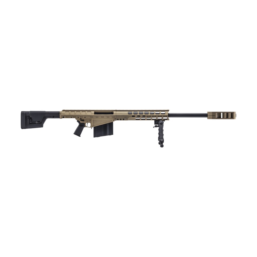 thompson tao50fde tao50 50 bmg 10+1 29" black steel barrel, flat dark earth anodized picatinny rail aluminum receiver, magpul prs gen3 polymer stock, magpul moe+ grip, features accu tac bipod Thompson TAO50FDE TAO50 50 BMG 10+1 29" Black Steel Sports South item 169758