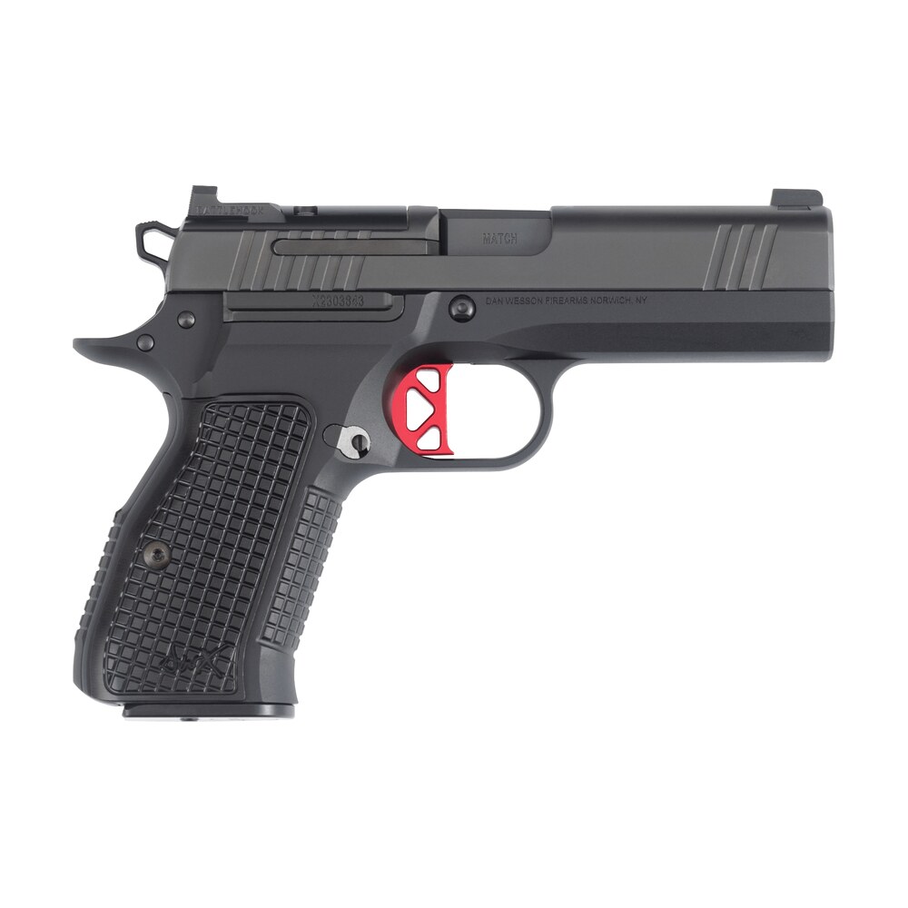 dan wesson 92114 dwx compact frame 9mm luger 10+1 4" black match grade barrel black dlc serrated slide black aluminum frame w/beavertail black aluminum grip Dan Wesson 92114 DWX Compact Frame 9mm Luger 10+1 4" Black Match Grade Barrel Black DLC Sports South item 169837