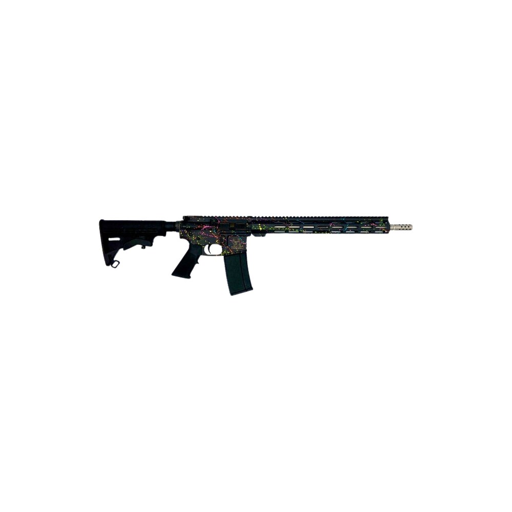 great lakes firearms gl15223blk gl15 223 wylde 30+1 16" 4150 nitride 15.25" m lok handguard mil spec polymer grip Great Lakes Firearms GL15223BLK GL15 223 Wylde 30+1 16" 4150 Nitride 15.25" M-LOK Handguard Sports South item 169915