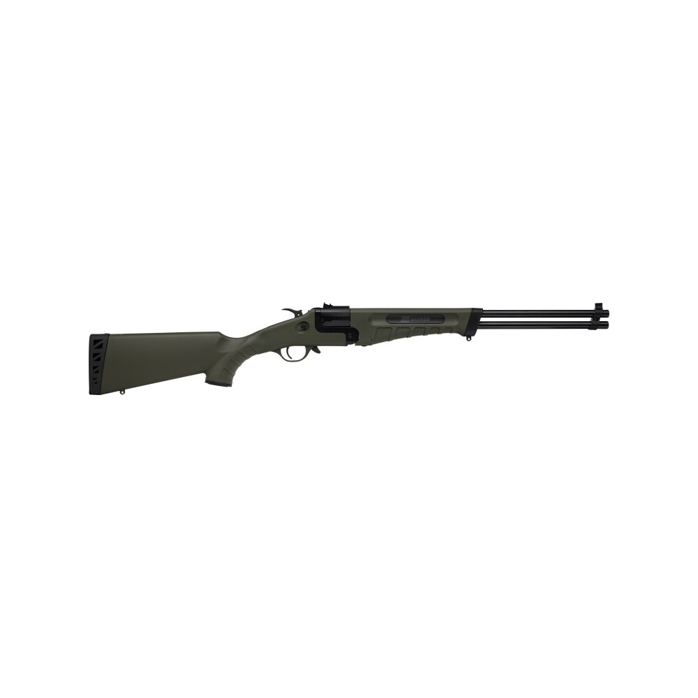 savage arms 23002 42 takedown full size 22 lr/410 gauge 1rd 20" black satin sporter barrel, satin black carbon steel receiver, od green fixed synthetic stock, ambidextrous Savage Arms 23002 42 Takedown Full Size 22 LR/410 Gauge 1rd 20" Black Satin Sporter Sports South item 170028