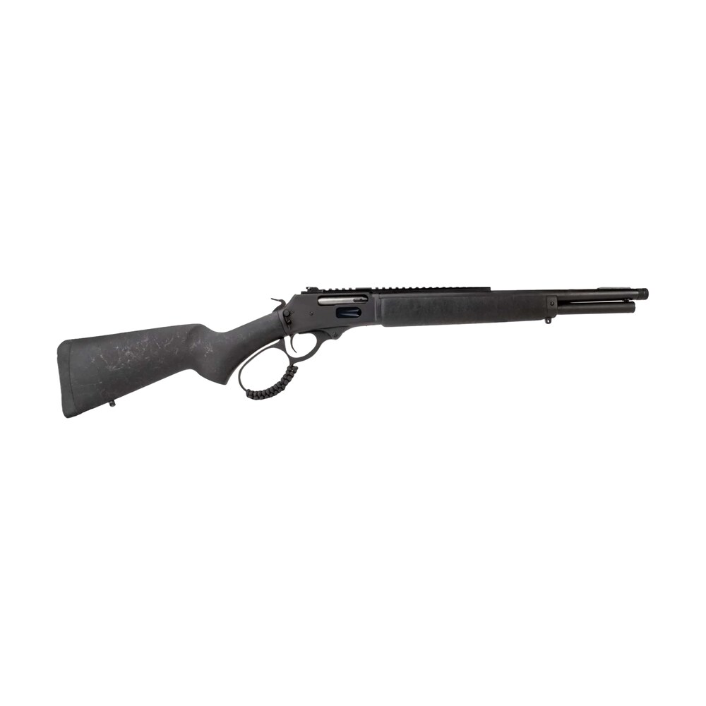 rossi 950444161tb r95 trapper 444 marlin 5+1 16.50" black oxide threaded barrel, black oxide picatinny rail alloy steel receiver, fixed black polymer stock Rossi 950444161TB R95 Trapper 444 Marlin 5+1 16.50" Black Oxide Threaded Sports South item 170096