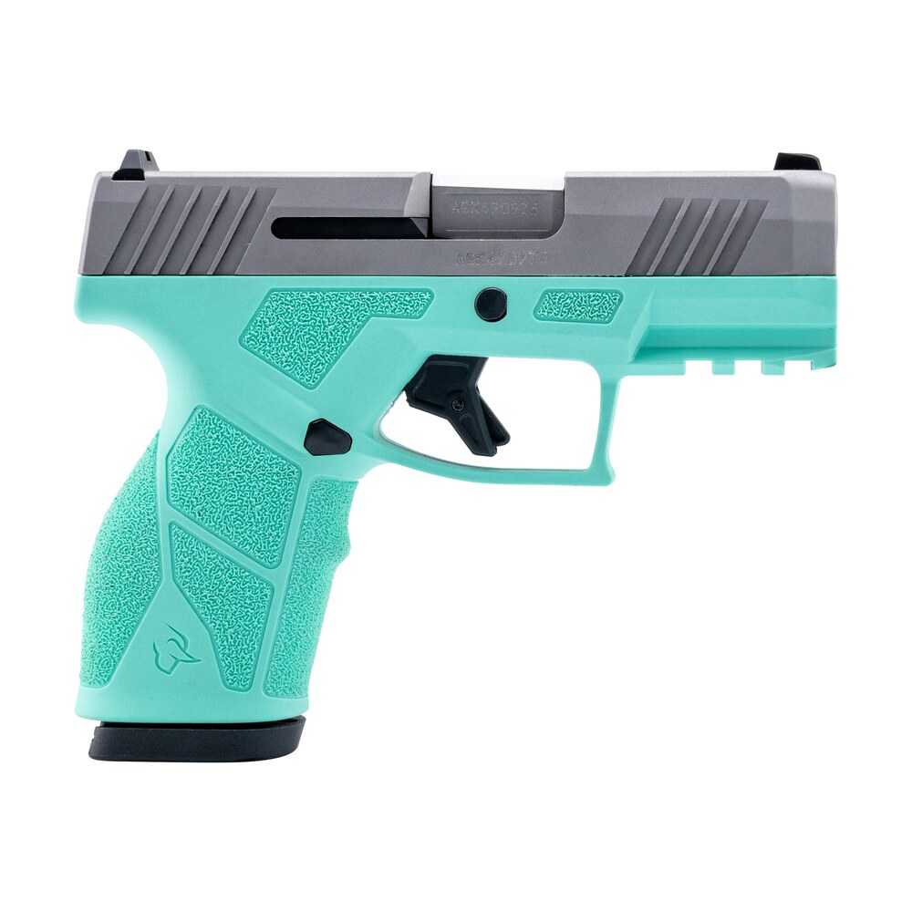 taurus 1 gx2939c gx2 9mm luger 13+1 3.37" matte stainless steel barrel, matte serrated stainless steel slide, cyan polymer frame w/picatinny rail, polymer grip Taurus 1-GX2939C GX2 9mm Luger 13+1 3.37" Matte Stainless Steel Sports South item 170128