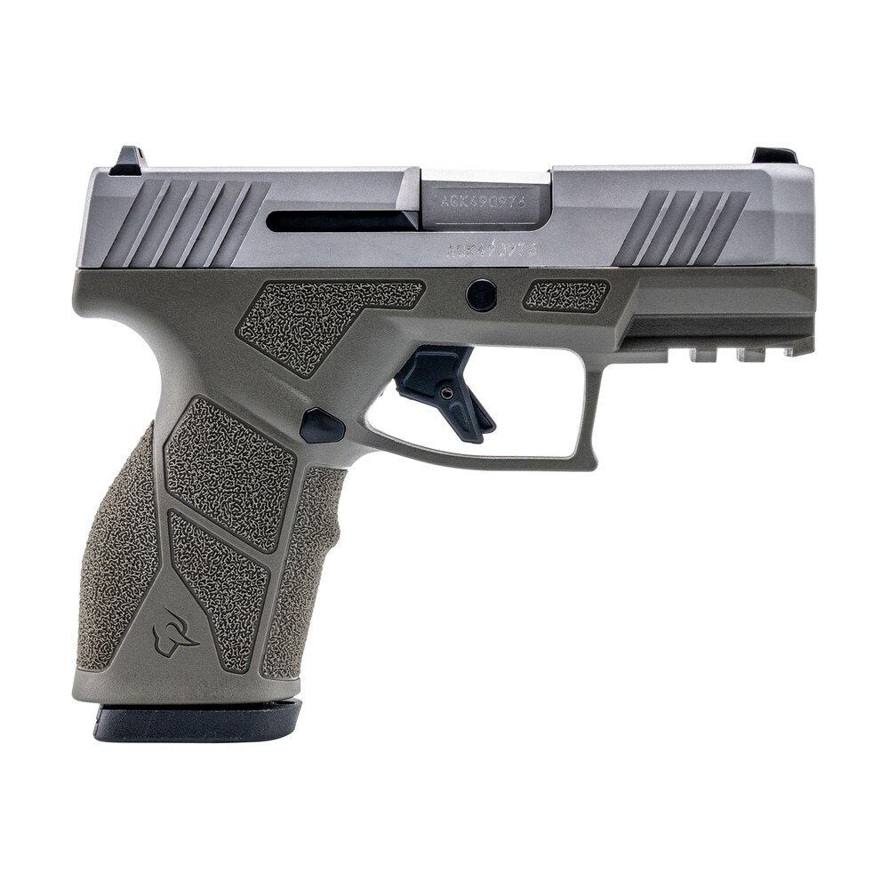 taurus 1 gx2939o 10 gx2 9mm luger 10+1 3.37" matte stainless steel barrel, matte serrated stainless steel slide, od green polymer frame w/picatinny rail, polymer grip Taurus 1-GX2939O-10 GX2 9mm Luger 10+1 3.37" Matte Stainless Steel Sports South item 170137