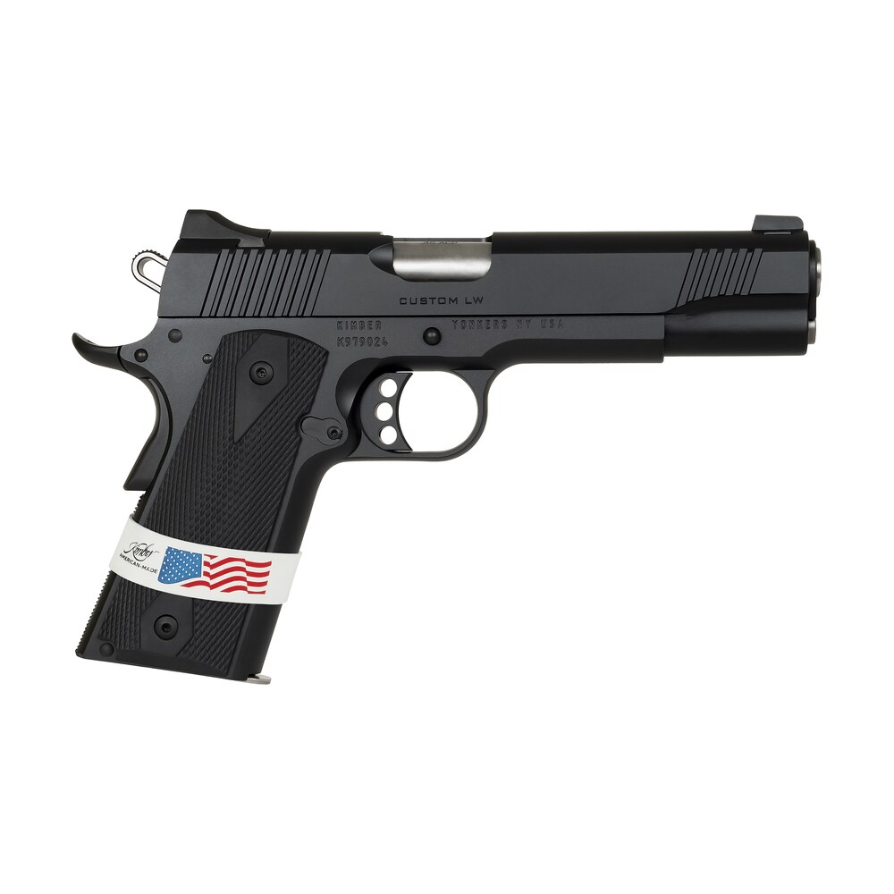kimber mfg, inc 3000500 custom lw liberty 45 acp 7+1 5" stainless match grade barrel, kimpro black serrated steel slide, kimpro black aluminum frame w/beavertail, anka grip Kimber Mfg, Inc 3000500 Custom LW Liberty 45 ACP 7+1 5" Stainless Match Grade Sports South item 170491