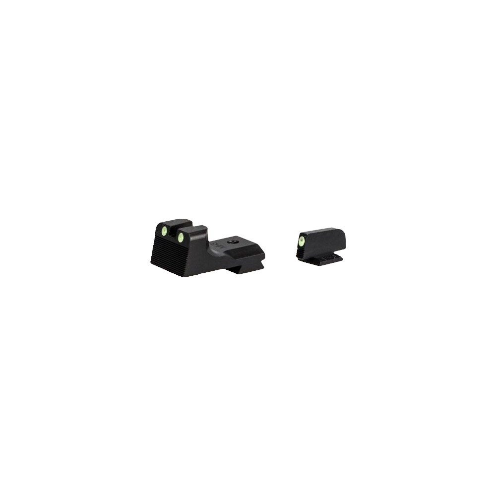 kimber mfg.,inc ml11230 1911 ledged night sight set green/tritium black outline front sight green/tritium black outline rear sight Kimber Mfg.,inc ML11230 1911 Ledged Night Sight Set Green/Tritium Black Outline Front Sports South item 170690