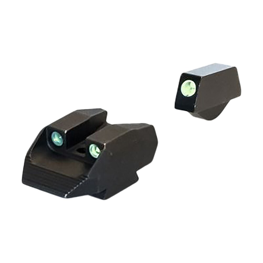 kimber mfg.,inc ml11231 k6s night sight set green/tritium black outline front sight green/tritium black outline rear sight Kimber Mfg.,inc ML11231 K6S Night Sight Set Green/Tritium Black Outline Front Sports South item 170713