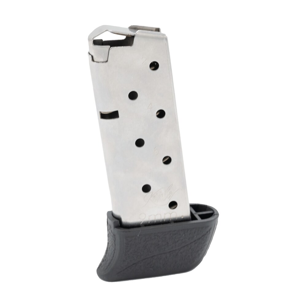 kimber mfg, inc 1200848a micro 9 8rd extended 9mm luger silver stainless steel Kimber Mfg, Inc 1200848A Micro 9 8rd Extended 9mm Luger Silver Stainless Steel Sports South item 170723
