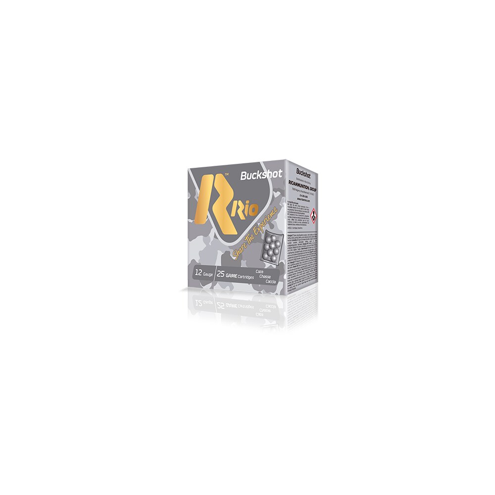 rio ammunition rb122725 royal buck 12gauge 2.75" 4buck shot 25 per box/10 case Rio Ammunition RB122725 Royal Buck 12Gauge 2.75" 4Buck Shot 25 Per Box/10 Case Sports South item 170917