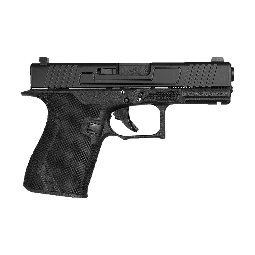 zro delta 755000329990 fks 9 standard 9mm luger 15+1 4" black nitride match grade barrel, black nitride serrated slide, polymer frame w/accessory rail, black polymer grip ZRO Delta 755000329990 FKS-9 Standard 9mm Luger 15+1 4" Black Nitride Match Grade Sports South item 170989