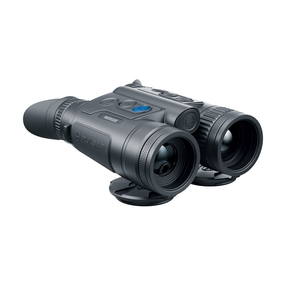 pulsar pl77484 merger lrf xp35 thermal rangefinding binocular black 2 16x35mm 640x480, 17 microns, 50hz resolution Pulsar PL77484 Merger LRF XP35 Thermal Rangefinding Binocular Black 2-16x35mm 640x480, 17 Sports South item 171128