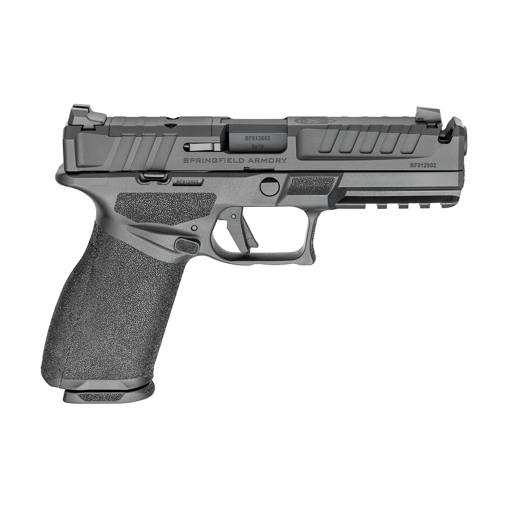 springfield armory ec9459bucomp15 echelon 9mm 15rd 4.50" black melonite optic ready/integral compensator Springfield Armory EC9459BUCOMP15 Echelon 9mm 15rd 4.50" Black Melonite Optic Ready/Integral Sports South item 171208