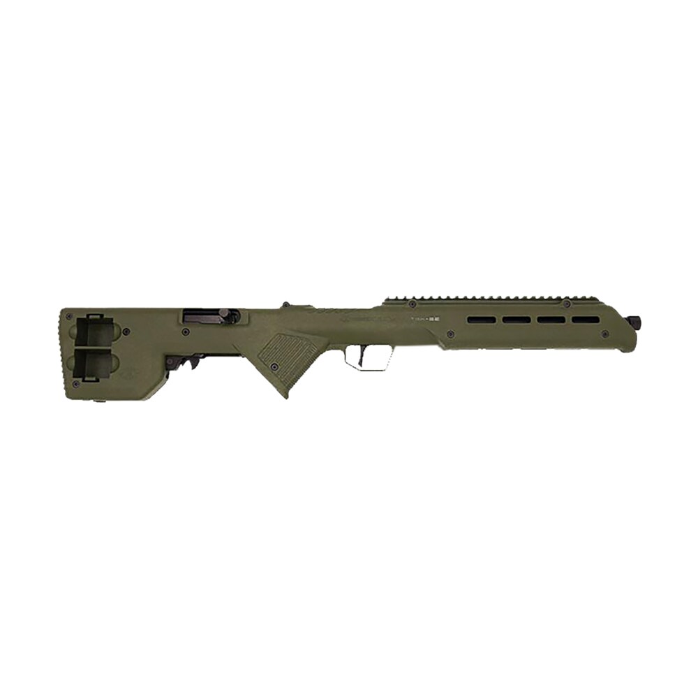 desert tech trkrf2218grn trek 22 green compact 22 lr 10+1 18" free floating steel barrel, picatinny rail receiver, m lok handguards, fixed polymer stock, suppressor ready Desert Tech TRKRF2218GRN TREK-22 Green Compact 22 LR 10+1 18" Free Floating Steel Sports South item 171368