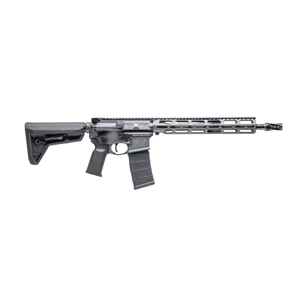 vktr industries v31100916622 vk 1pw 5.56 13.70" sniper gray cerakote low profile m lok handguard magpul sl black magpul k2 grip Vktr Industries V31100916622 VK-1PW 5.56 13.70" Sniper Gray Cerakote Low Profile M-LOK Sports South item 171403