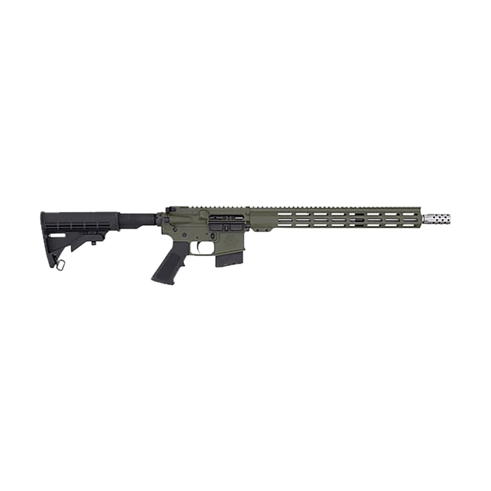 great lakes firearms gl15350ssodg16 glfa 350 legend 5rd 18" stainless threaded barrel, od green cerakote picatinny rail aluminum receiver, m lok handguard, black synthetic stock, mil spec grip Great Lakes Firearms GL15350SSODG16 GLFA 350 Legend 5rd 18" Stainless Threaded Sports South item 171437