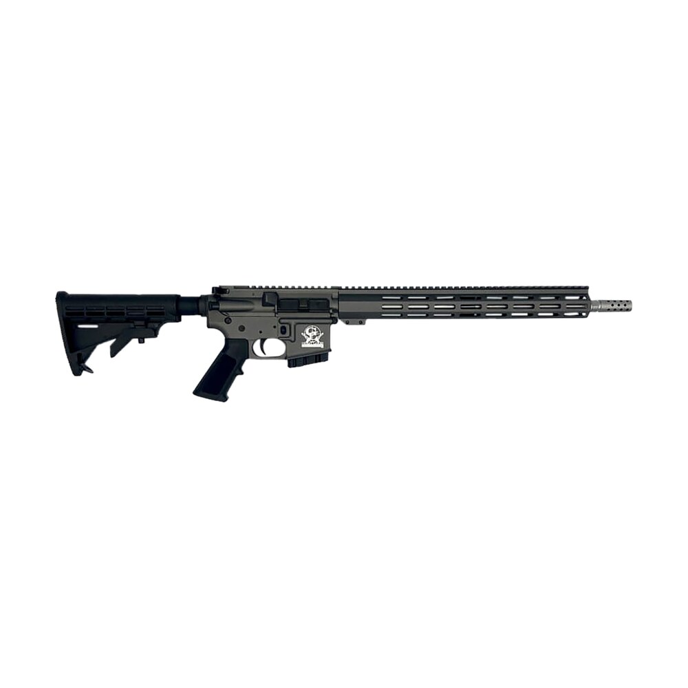 great lakes firearms gl15400sstng ar 15 400 legend 5+1 16" stainless threaded barrel, tungsten cerakote picatinny rail aluminum receiver, adjustable black synthetic stock, mil spec polymer grip Great Lakes Firearms GL15400SSTNG AR-15 400 Legend 5+1 16" Stainless Threaded Sports South item 171441