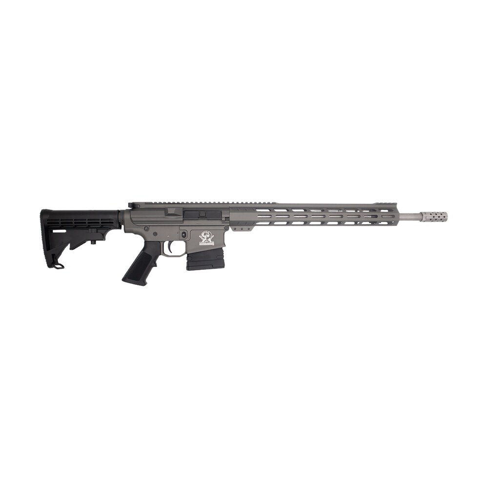 great lakes firearms gl10308sstng glfa 308 win 10+1 18" cerakote threaded barrel, tungsten cerakote picatinny rail aluminum receiver, 6 position mil spec synthetic stock, mil spec polymer grip Great Lakes Firearms GL10308SSTNG GLFA 308 Win 10+1 18" Cerakote Threaded Sports South item 171463