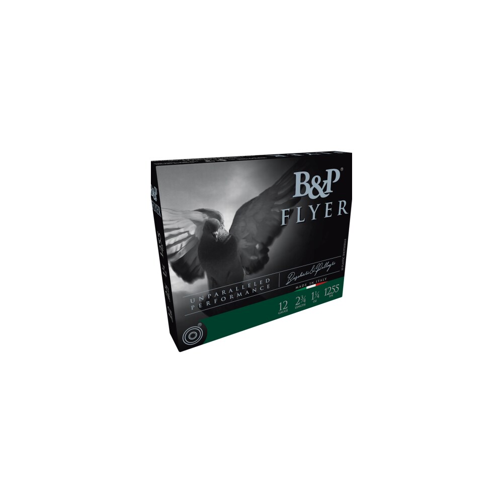 b&p ammunition 12b14pl7 competition flyer 12gauge 2.75" 1 1/4oz 7.5shot 10 per box/10 case B&P Ammunition 12B14PL7 Competition Flyer 12Gauge 2.75" 1 1/4oz 7.5Shot 10 Per Box/10 Case Sports South item 171471