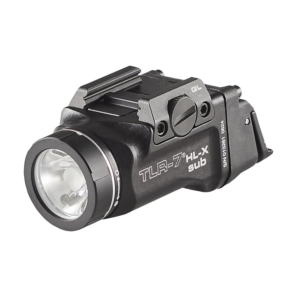 streamlight 69503 tlr 7 hl x sub usb black 6000 series aluminum glock 43x/48 1000 lumens Streamlight 69503 TLR-7 HL-X SUB USB Black 6000 Series Aluminum Glock 43x/48 1000 Lumens Sports South item 171534