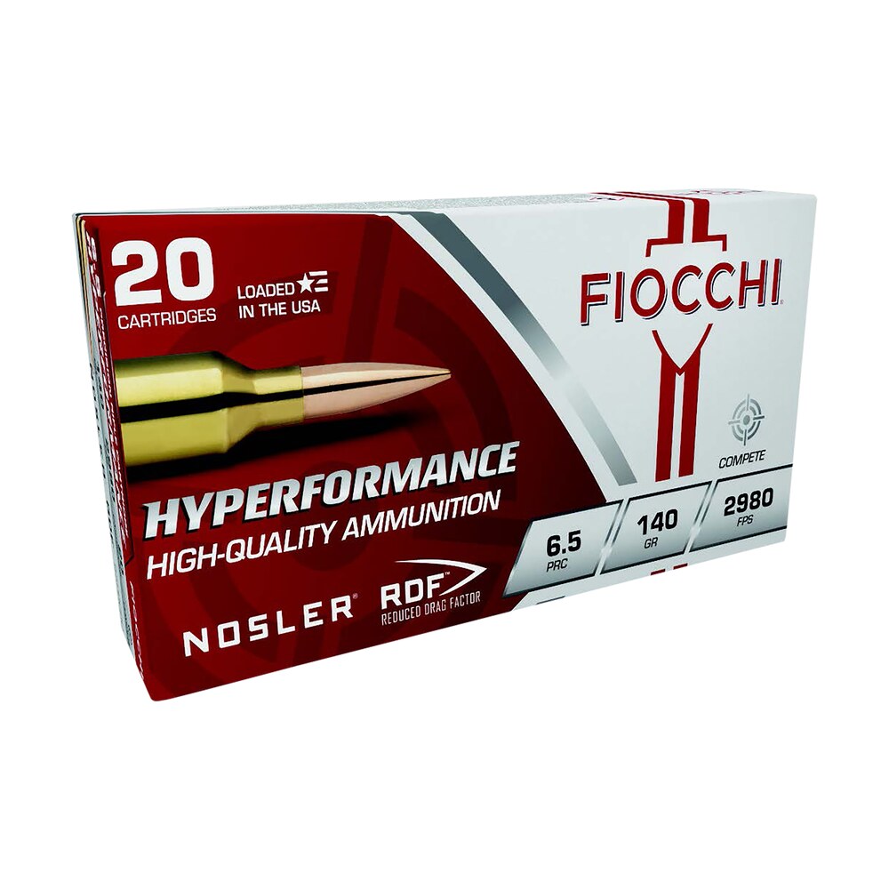 fiocchi 65prcrd hyperformance match 6.5prc 140gr nosler reduced drag factor 20 per box/10 case Fiocchi 65PRCRD Hyperformance Match 6.5PRC 140gr Nosler Reduced Drag Factor 20 Per Box/10 Case Sports South item 171656