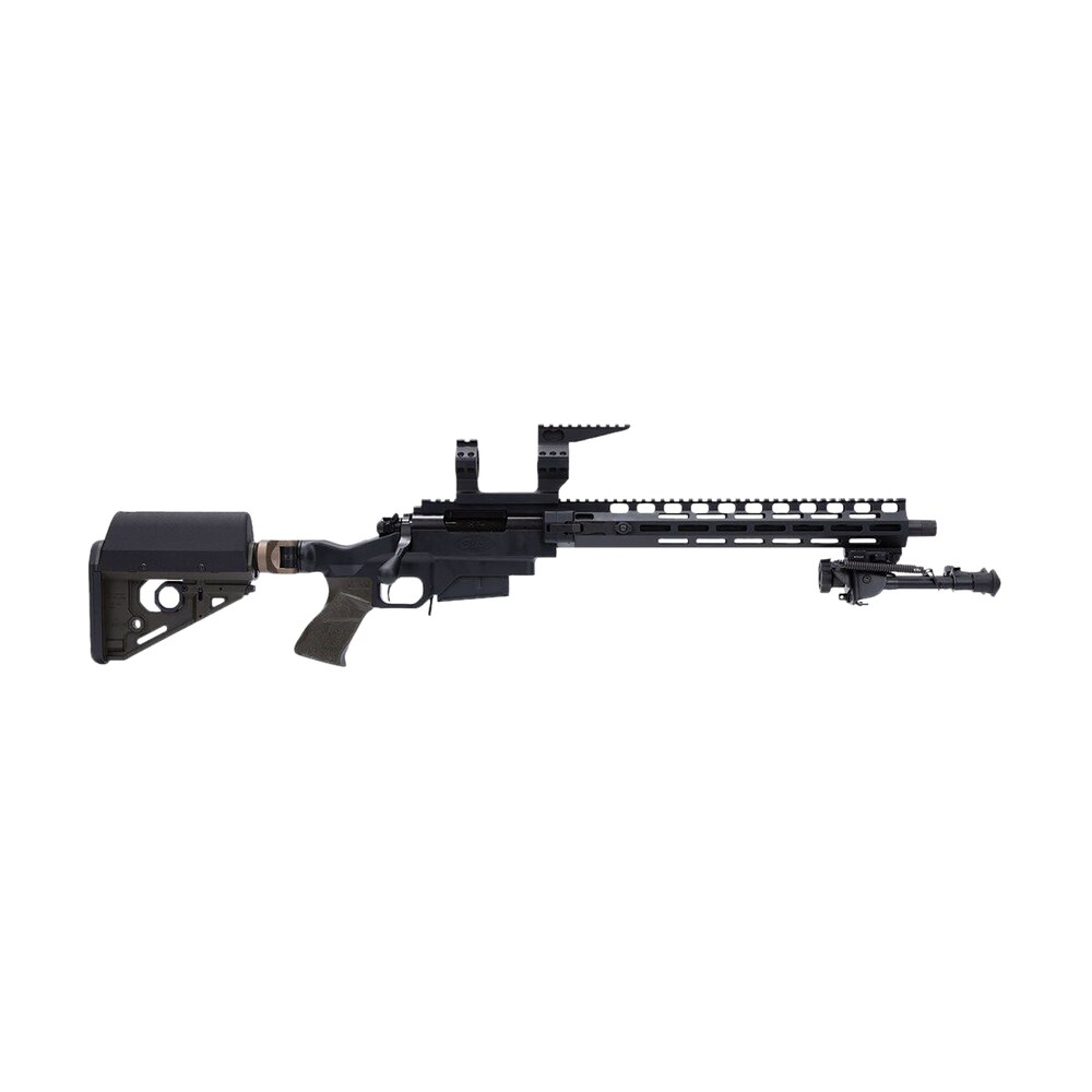 larue tactical ltbcsiete308w od green 308 win 5+1 match grade threaded barrel, 15" m lok handguard, black picatinny rail receiver, adj rat od green stock, a peg od green grip, briefcase, bipod Larue Tactical LTBCSIETE308W OD Green 308 Win 5+1 Match Grade Threaded Sports South item 171692