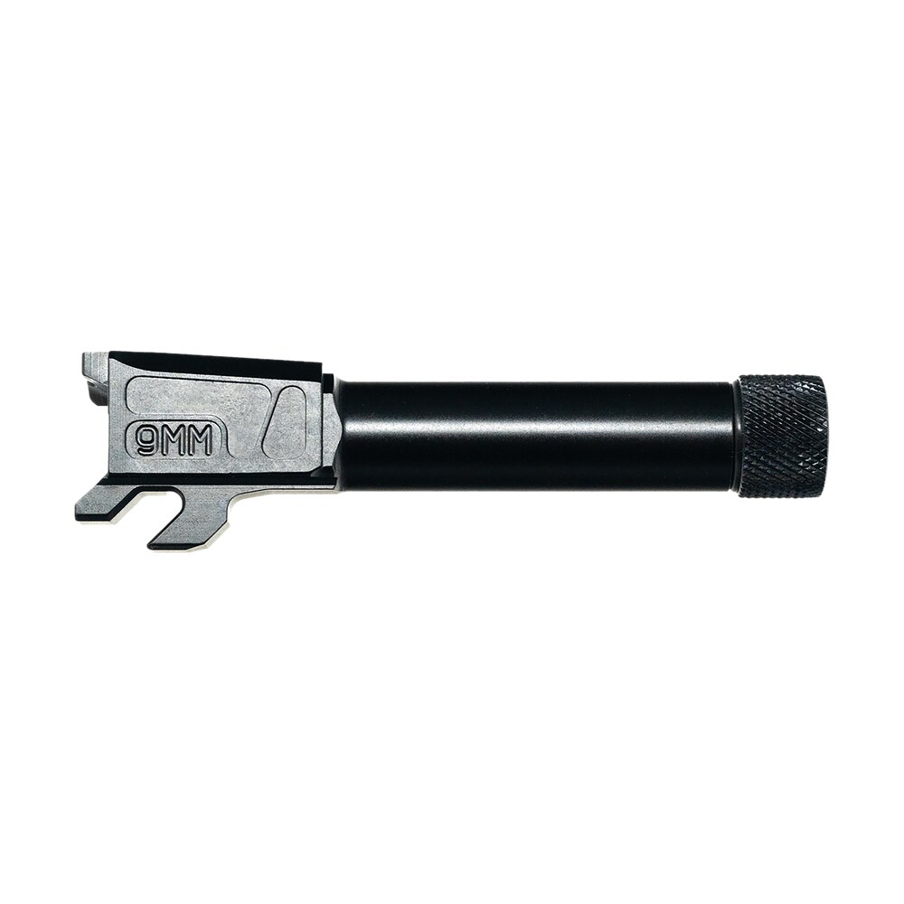 faxon firearms m&pa910nsnoq t duty series 9mm luger threaded black nitride steel, fits m&p shield 3.1" Faxon Firearms M&PA910NSNOQ-T Duty Series 9mm Luger Threaded Black Nitride Steel, Sports South item 171898