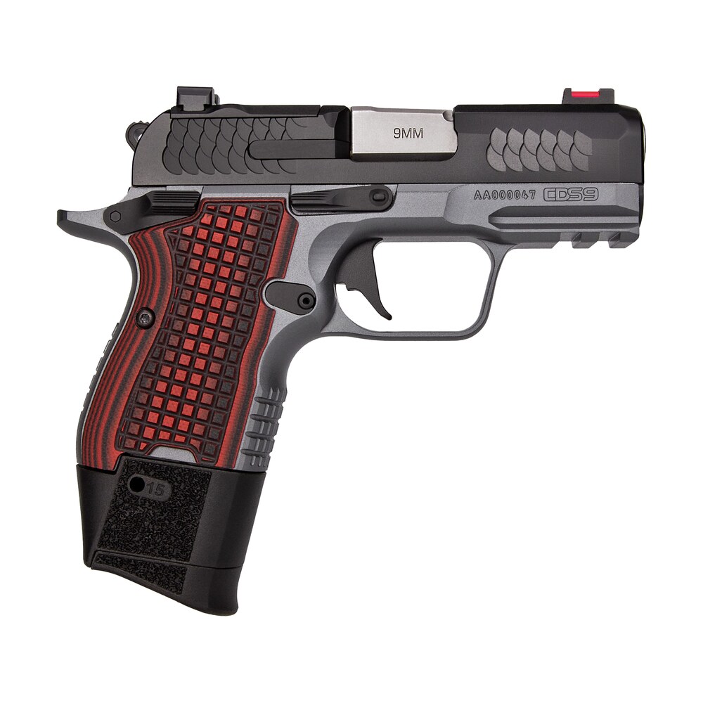 kimber mfg.,inc 3600003 cds9 9mm 15rd 3.18" black kimpro ii optic ready stainless steel slide gray kimpro ii g10 grip Kimber Mfg.,inc 3600003 CDS9 9mm 15rd 3.18" Black KimPro II Optic Ready Stainless Steel Slide Sports South item 171919