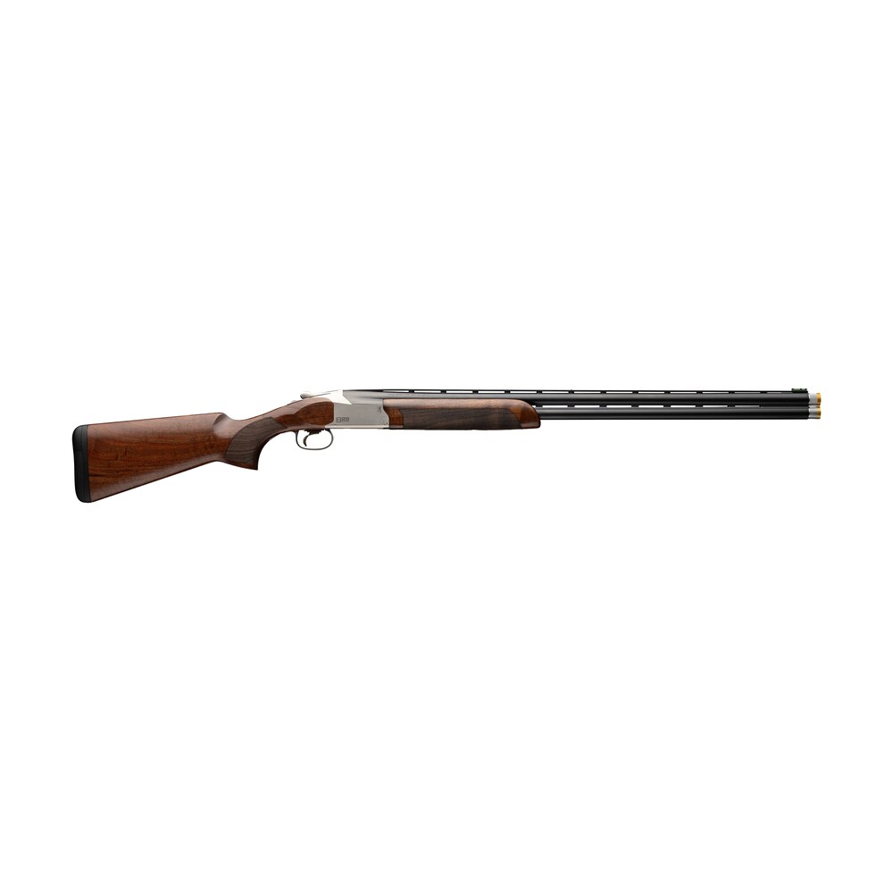 browning 0183223002 citori 825 sporting 12 gauge break open 3" 2rd 32" polished blued over/under vent rib barrel, silver nitride stainless steel receiver, fixed black walnut stock Browning 0183223002 Citori 825 Sporting 12 Gauge Break Open 3" 2rd 32" Polished Blued Sports South item 171987