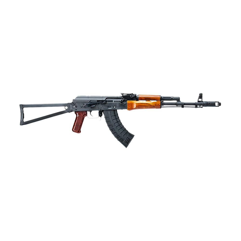riley defense inc rak101sf rak47 7.62x39mm 30+1 16.25" black nitride threaded barrel, black oxide mil spec receiver, black side folding metal stock, black polymer grip Riley Defense Inc RAK101SF RAK47 7.62x39mm 30+1 16.25" Black Nitride Threaded Sports South item 172110