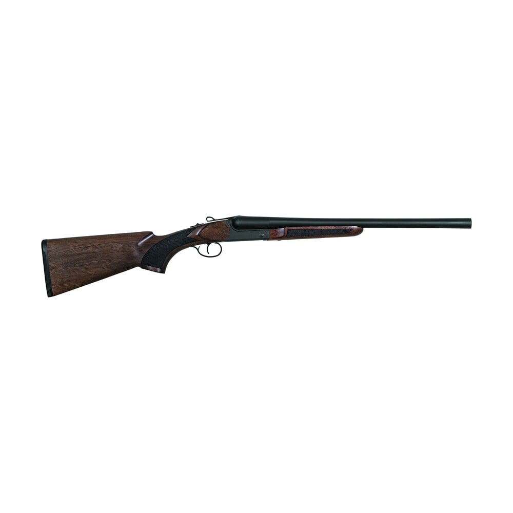 charles daly 930391 500 coach 20 gauge break open 3" 2rd 20" black side by side barrel, steel receiver, fixed w/pistol grip checkered walnut stock Charles Daly 930391 500 Coach 20 Gauge Break Open 3" 2rd 20" Black Side By Side Sports South item 172178
