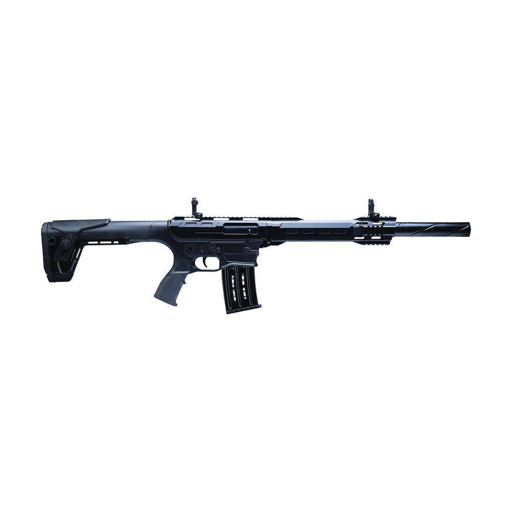 charles daly 930411 ar 12a 12 gauge semi auto 3" 5+1 18.50" black steel barrel, black picatinny rail aluminum receiver, black adj w/pistol grip synthetic stock Charles Daly 930411 AR-12A 12 Gauge Semi-Auto 3" 5+1 18.50" Black Steel Sports South item 172186