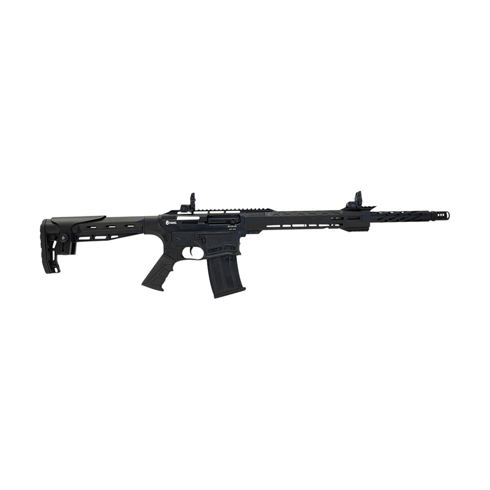 citadel cboss2512ca boss 25 *ca compliant 12 gauge semi auto 3" 5+1 20" matte black steel barrel, matte black picatinny rail receiver, picatinny rail forend, black synthetic stock, black polymer grip Citadel CBOSS2512CA Boss 25 *CA Compliant 12 Gauge Semi-Auto 3" 5+1 20" Matte Black Steel Sports South item 172340