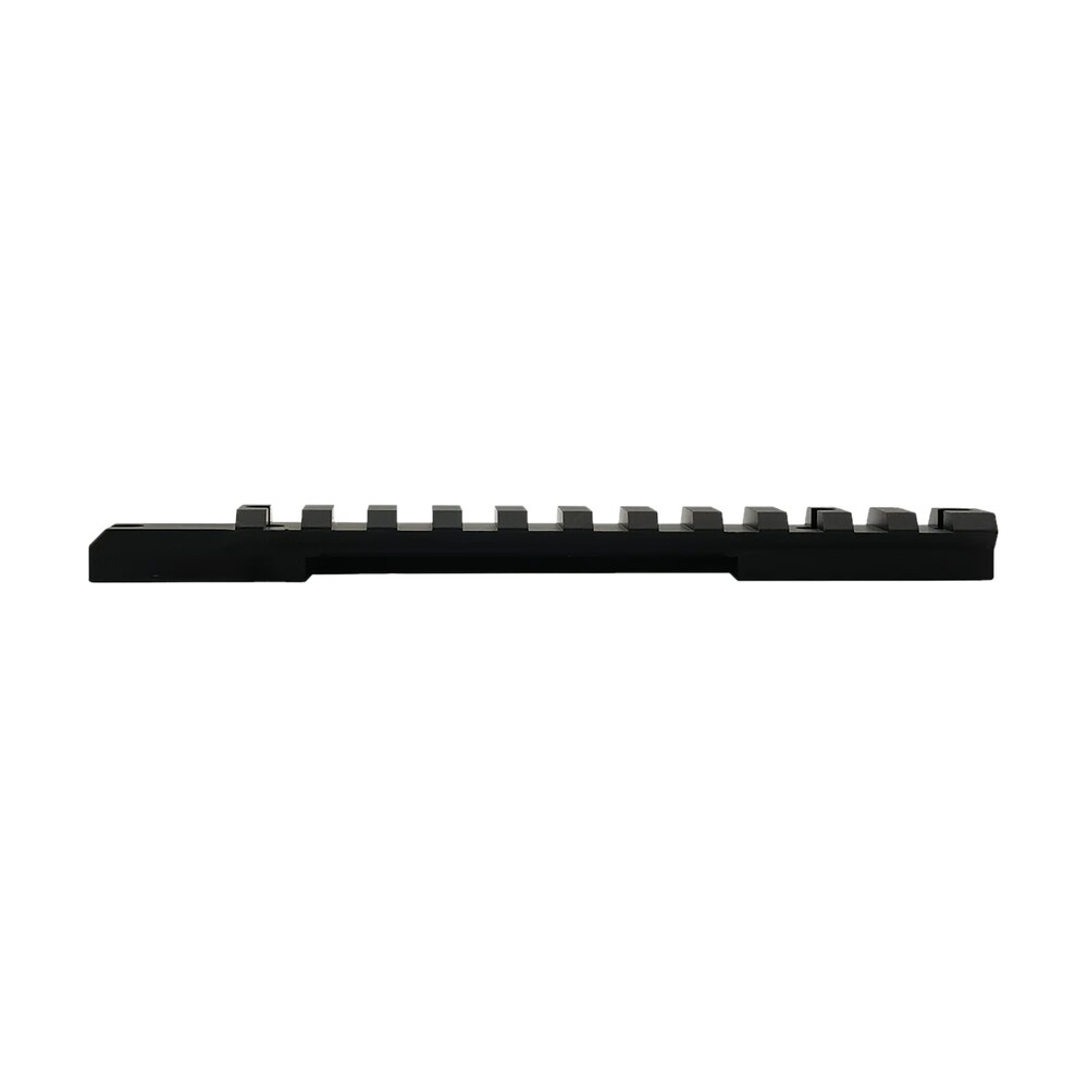 weatherby j010001 picatinny rail black aluminum weatherby mark v weaver mount magnum 9 lug action 20 moa Weatherby J010001 Picatinny Rail Black Aluminum Weatherby Mark V Weaver Mount Magnum 9-Lug Sports South item 172440