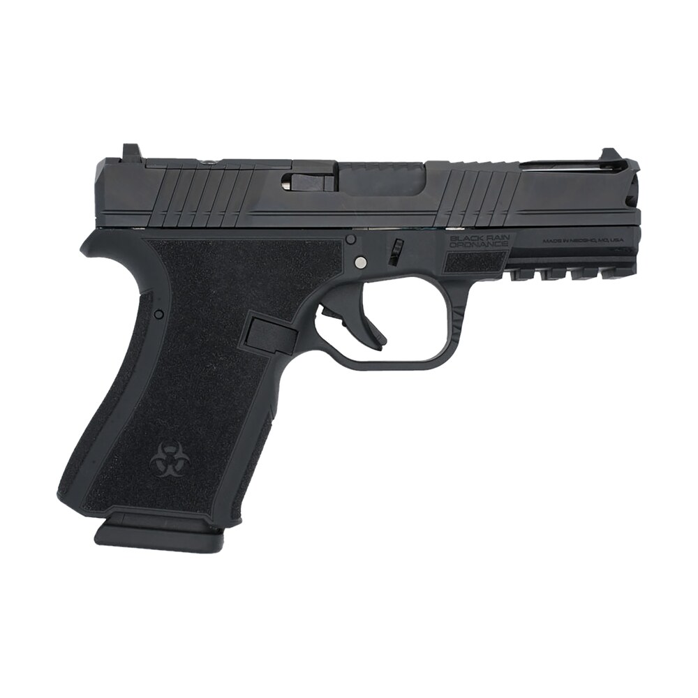 black rain ordnance flp9mmblk compact frame 9mm 15+1 4" stainless steel slide Black Rain Ordnance FLP9MMBLK Compact Frame 9mm 15+1 4" Stainless Steel Slide Sports South item 172481