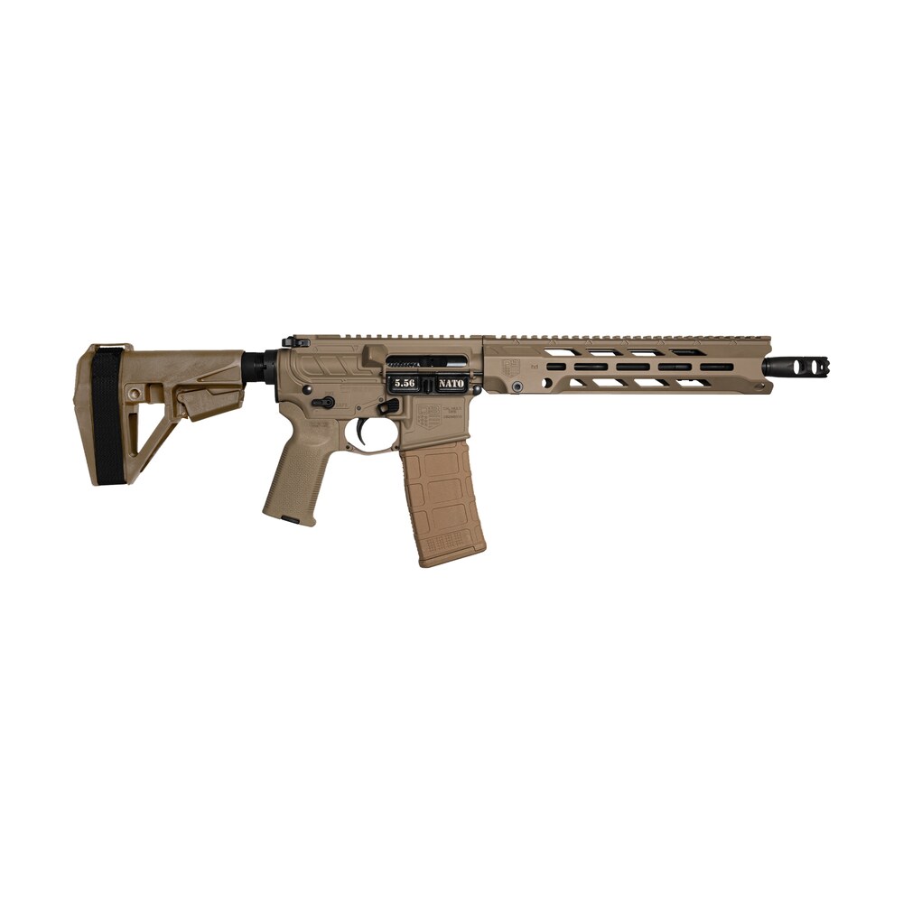 diamondback db1984k061 db15 obsidian 5.56 nato 30+1 11.50" black nitride 11" m lok handguard sba5 brace magpul moe k2 grip Diamondback DB1984K061 DB15 Obsidian 5.56 NATO 30+1 11.50" Black Nitride 11" M-LOK Handguard Sports South item 172497