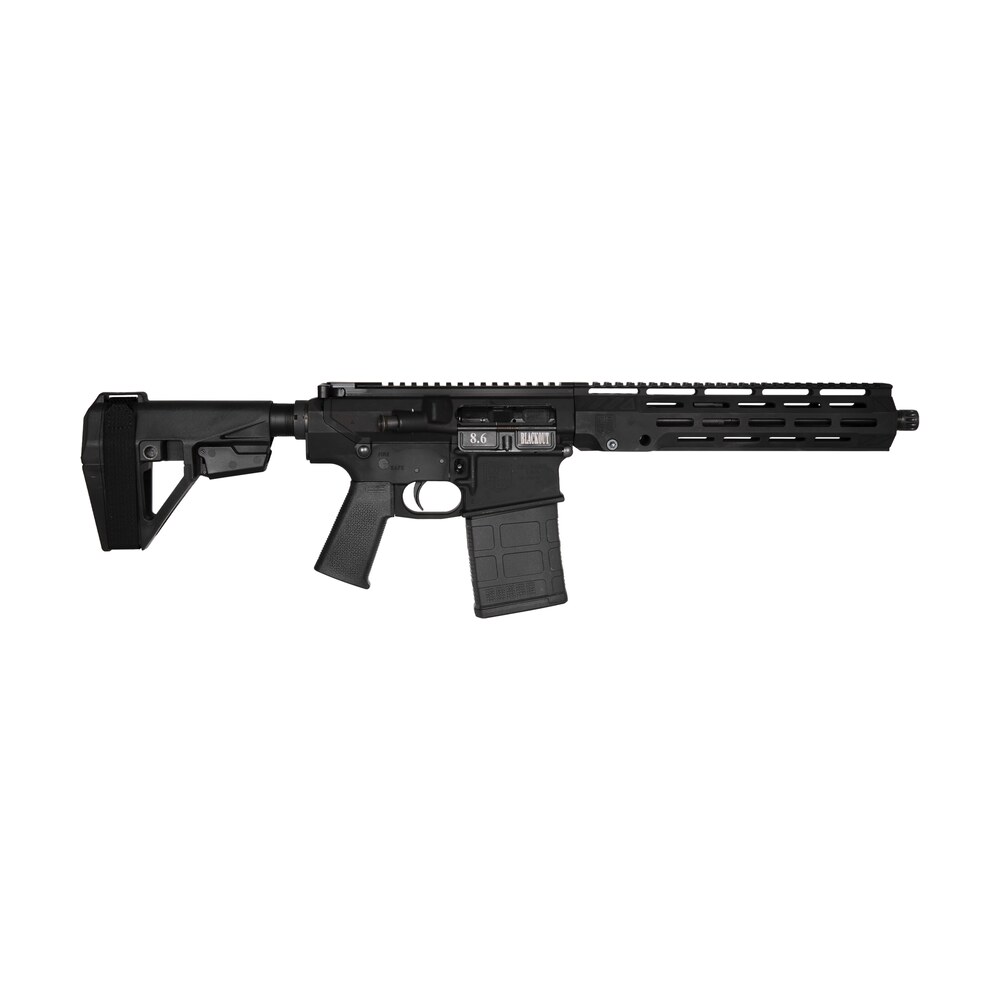 diamondback db1200w001 db10 8.6 blackout 20+1 12" black nitride 11" m lok handguard sba5 brace magpul moe k2 grip Diamondback DB1200W001 DB10 8.6 Blackout 20+1 12" Black Nitride 11" M-LOK Handguard SBA5 Brace Sports South item 172500