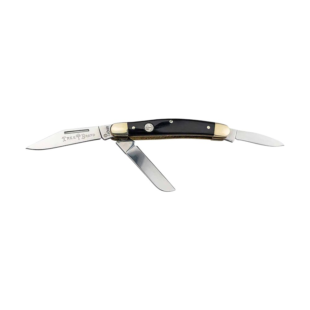 boker 110857 stockman traditional large clip point/sheepsfoot/spey plain d2 steel blade brown jigged bone handle Boker 110857 Stockman Traditional Large Clip Point/Sheepsfoot/Spey Plain D2 Steel Blade Brown Sports South item 172549