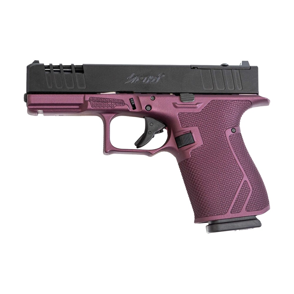 great lakes firearms gl19chy striker 9mm 15+1 4" front/rear serrations cerakote black cherry Great Lakes Firearms GL19CHY Striker 9mm 15+1 4" Front/Rear Serrations Cerakote Black Cherry Sports South item 172618