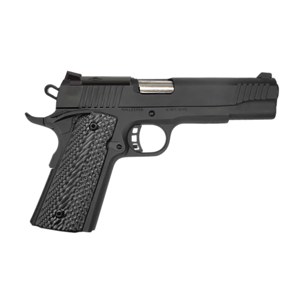 rock island 57180 gi 10mm 8+1 5" matte black steel barrel, optic cut/serrated steel slide, steel frame, black rubber grip Rock Island 57180 GI 10mm 8+1 5" Matte Black Steel Sports South item 172623