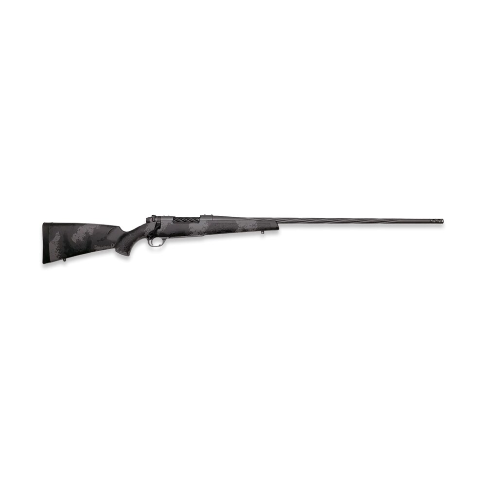 weatherby mlw01n270wr8b mark v live wild 270 wthby mag 3+1 28" carbon gray cerakote spiral fluted barrel black/gray sponge pattern/polymer stock Weatherby MLW01N270WR8B Mark V Live Wild 270 Wthby Mag 3+1 28" Carbon Gray Cerakote Spiral Sports South item 172667