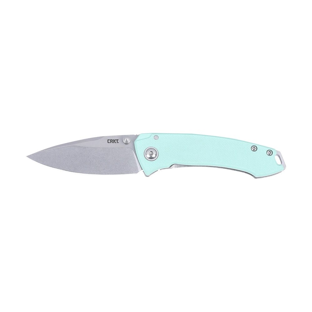 crkt 2522b tuna edc compact 2.73" folding plain stonewashed 14c28n steel blade, g10/ss handle CRKT 2522B Tuna EDC Compact 2.73" Folding Plain Stonewashed 14C28N Steel Blade, G10/SS Handle Sports South item 172861