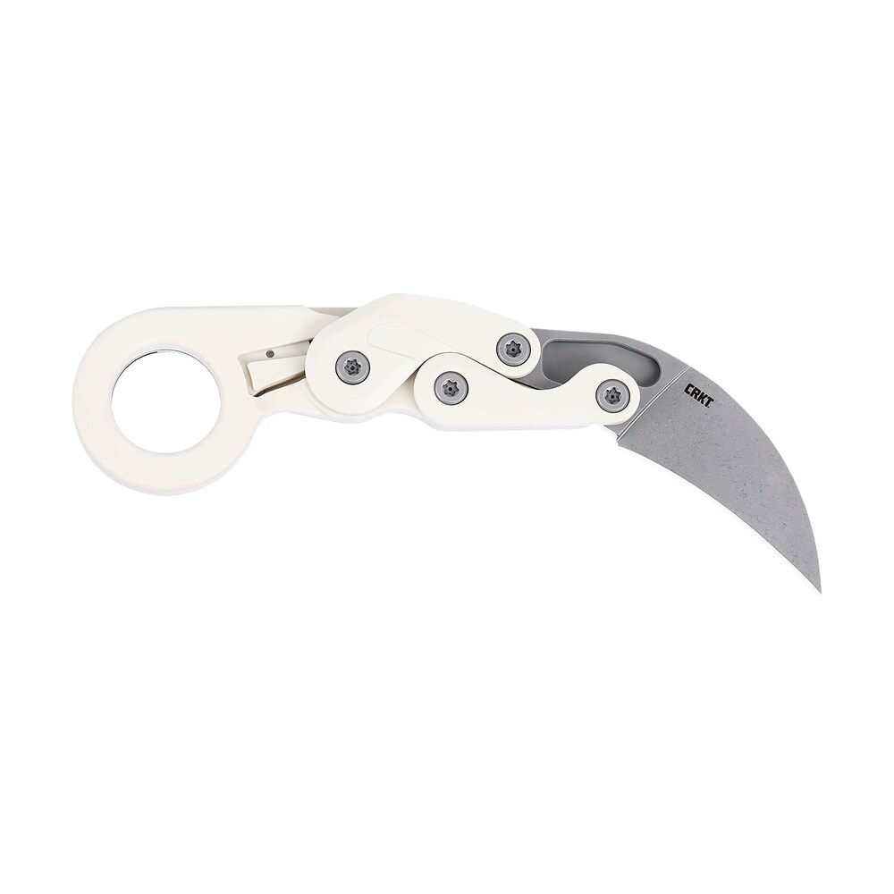 crkt 4041s provoke 2.47" folding karambit plain stonewashed aus 8a ss blade, grivory handle CRKT 4041S Provoke 2.47" Folding Karambit Plain Stonewashed AUS-8A SS Blade, Grivory Handle Sports South item 172868