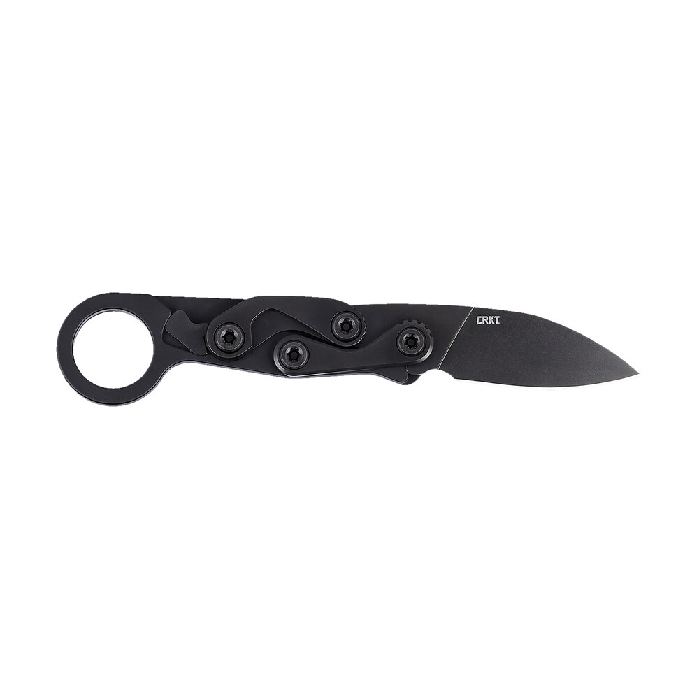 crkt 4050k provoke edc edc 2.47" folding black oxide plain satin d2 steel blade, black aluminum handle CRKT 4050K Provoke EDC EDC 2.47" Folding Black Oxide Plain Satin D2 Steel Blade, Black Aluminum Sports South item 172869