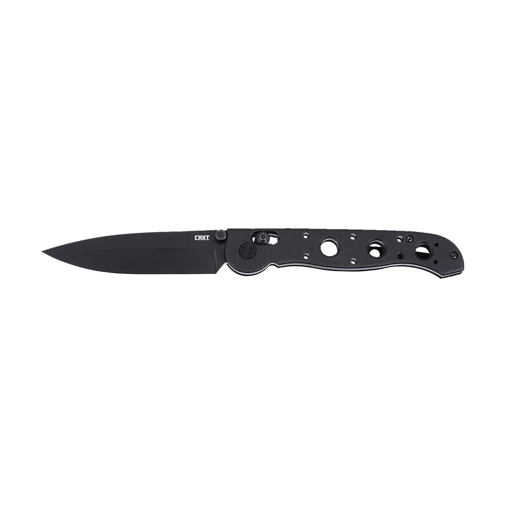 crkt m16 03xk m16 03xk edc 3.57" folding spear point plain black edp d2 steel blade, black grivory handle CRKT M16-03XK M16 03XK EDC 3.57" Folding Spear Point Plain Black EDP D2 Steel Blade, Black Sports South item 172883