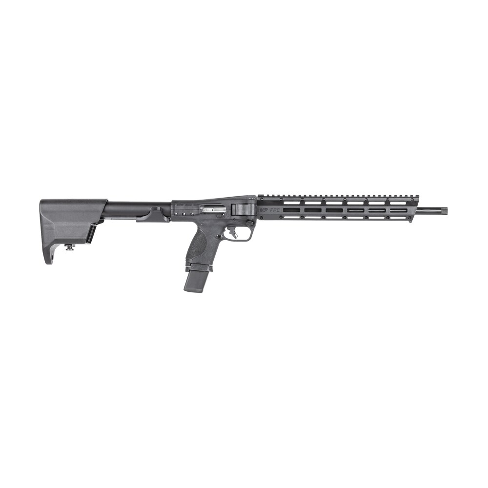 smith & wesson 13782 m&p fpc 40 s&w 20+1 16.25" black armornite threaded barrel, black anodized picatinny rail aluminum receiver, folding black synthetic stock, black grip, includes 3 mags & carry bag Smith & Wesson 13782 M&P FPC 40 S&W 20+1 16.25" Black Armornite Threaded Sports South item 172979