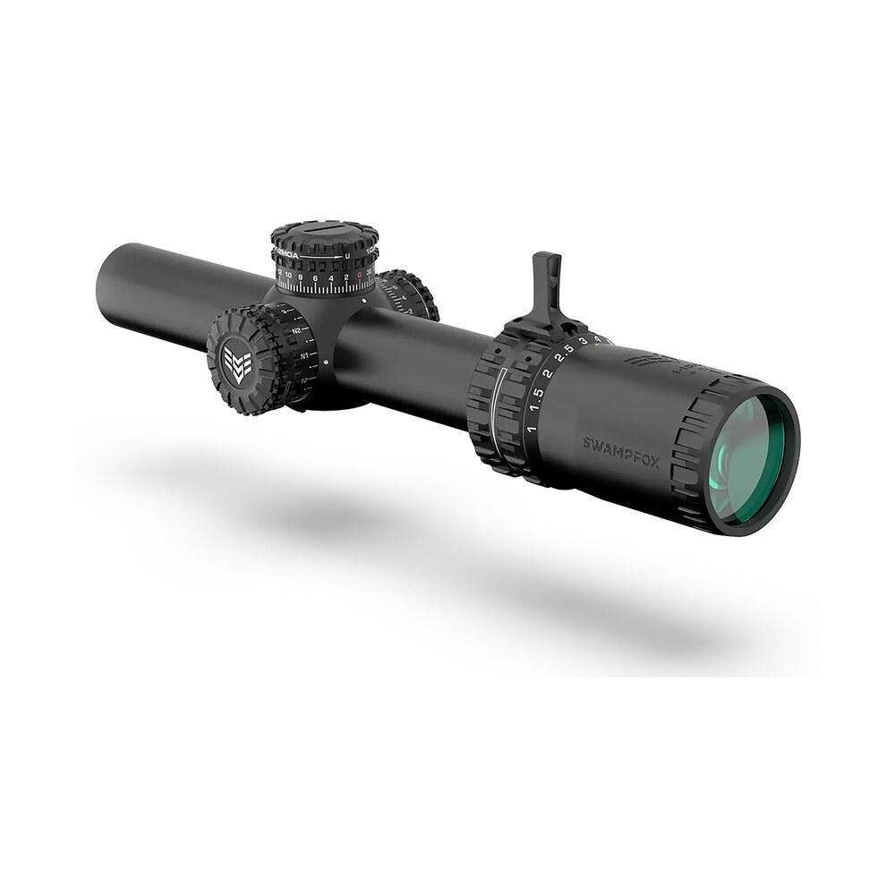 swampfox optics arh11024b arrowhead black 1 10x 24mm 30mm tube guerrilla dot bdc reticle Swampfox Optics ARH11024B Arrowhead Black 1-10x 24mm 30mm Tube Guerrilla Dot BDC Reticle Sports South item 173000
